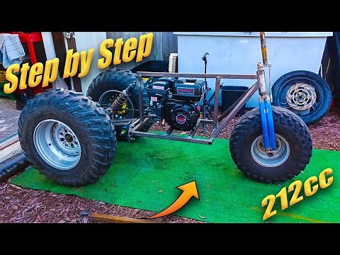 Step by Step HOW to make a mini TRIKE frame CUSTOM Build Step by Step