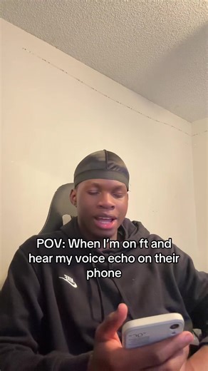 POV: Hearing My Voice Echo on FaceTime