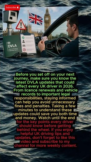 New DVLA Updates Every UK Driver Should Know Before Their Next Journey 2026