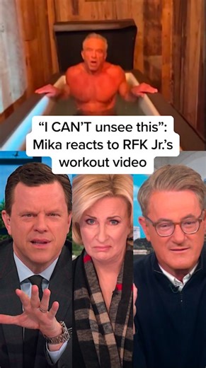 HHS Secretary RFK Jr. teamed up with Kid Rock for a new workout video encouraging Americans to get active. The Morning Joe panel reacts... | Morning Joe