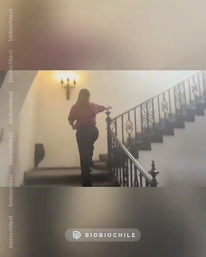 Sedini avoids questions from the press, quickening his pace in the corridors of La Moneda.