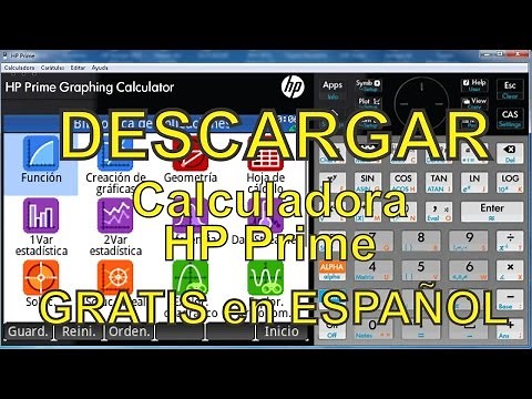 DESCARGAR e INSTALAR Calculadora HP Prime