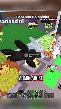 🚨 ADMIN ABUSE IS TODAY ⏰ | Part 183 #stealabrainrot #roblox