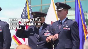 Buzz Aldrin named honorary Brigadier General