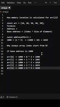 How Does an Array Find arr[2]? #dsa #arrays #programming #coding #shorts #youtubeshorts