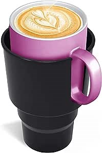 Amazon.com: KEYIDUID Car Cup Holder Expander, Compatible with Compatible with Most 32/40oz Bottles, Large Cup Holder Adapter for Car, Car Cupholder Expander, Black, 1 Pack : Automotive