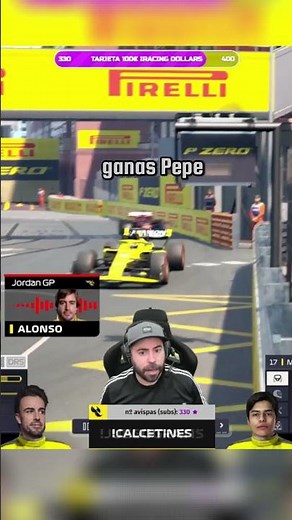 ALONSO AND PEPE FIGHT OVER THE RADIO! #f1manager24 #f1 #formula1