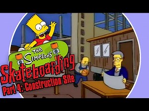 The Simpsons Skateboarding Part 1