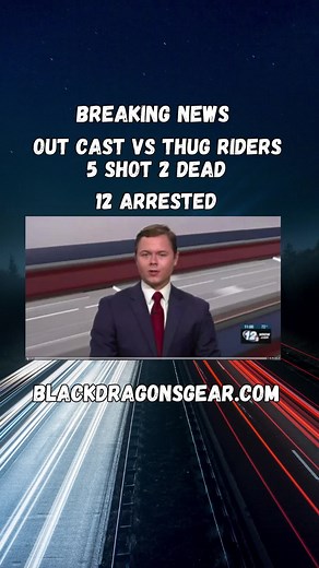 Outcast vs Thug Riders #blackdragonresponds #blackdragonbikertv #bikersforbikers #bikernews