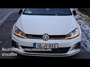 OBDEleven Funktionen und Überblick Golf 7 GTI FL - DEUTSCH + akustische Zentralverriegelung