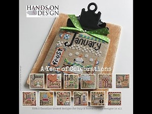 Floss Tube #17 - The Hands On Designer - New for November & a Mini Clipboard Tutorial
