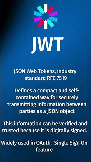 What is JWT ? What is JSON Web Token ? #springboottutorial #java #jwt #springsecurity
