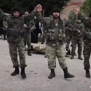 I have a soft spot for Pontian dances, ever since I learned them and danced them at @yourfdf when I was a kid - and this video gives me chills from beginning to end. These traditional dances are militaristic in nature, and seeing them being performed by modern day military personnel in modern day fatigues is touching. I always get asked about what makes a Greek a Greek, and I think knowing our history and understanding the origin of all the various dance suites is where I'd start. I'm not from P