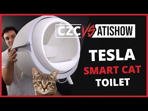 Pořádnej kočičí hajzlík - Tesla Smart Cat Toilet | CZC vs AtiShow #69