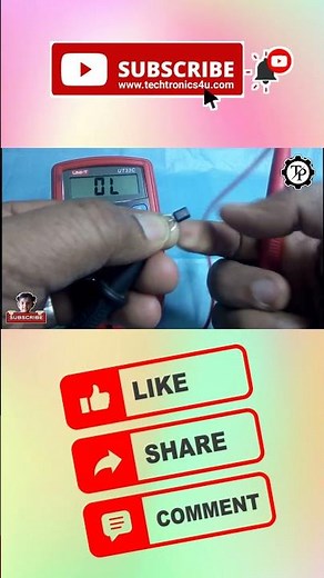 How to Find NPN Transistor using Multimeter ??