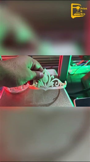 Timelapse: 3D Printing a Princess Tiara Crown | Bambu Lab A1