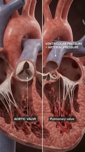 How Heart Valves Create the “Lub-Dub” Heart Sound #MedicalScience #HumanBody #InsidUs