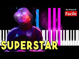 Jul - Superstar - Piano Tutorial Instrumental RAP
