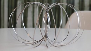 7.5K views · 11 reactions | Introducing: Kinetic Flow Rings  Watch as these mesmerising Flow Rings spiral up and down your arms like a metallic bubble - powered by amazing kinetic energy! | The Works | Facebook