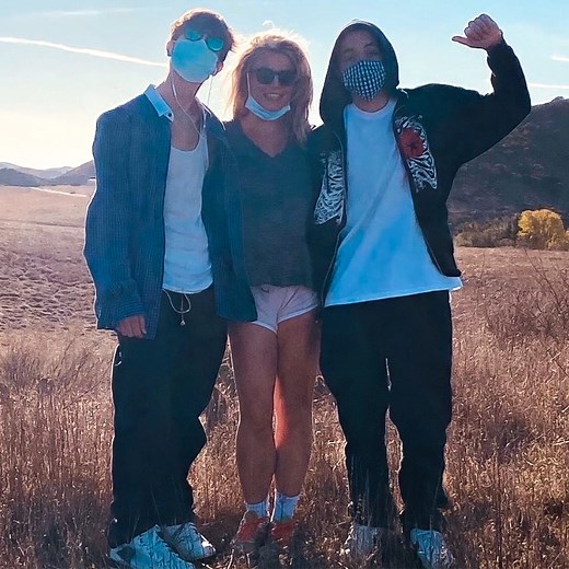 Britney Spears' Sons Are Seen in Rare Photos as They Spend Time With Dad Kevin Federline