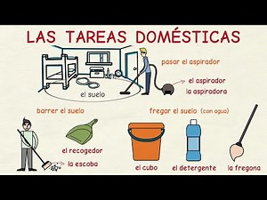 Aprender español: Las tareas domésticas (nivel intermedio)