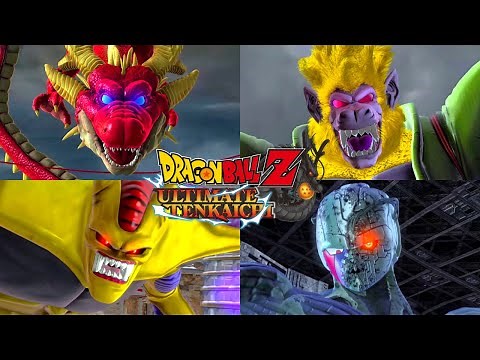 Dragon Ball Z Ultimate Tenkaichi - All Giant Boss Battles (4K 60FPS)
