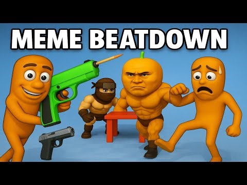 Meme Beatdown Gameplay Walkthrough | Funny Meme Fighting Mobile Game