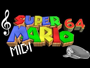 Super Mario 64 - Metal Cap Theme | Transcribed to MIDI