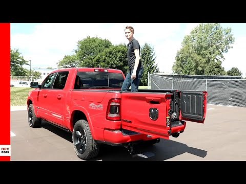 2021 Ram 1500 Multifunction Tailgate with Mopar Bed Step Demonstration