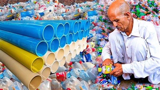 364K views · 5K reactions | How Recycling Million Waste Plastic Bottles | Restoration PK | Facebook