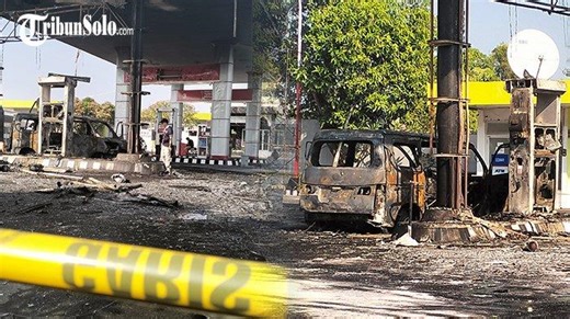 Kebakaran SPBU Colomadu, Bukan Kali Pertama Terjadi di Karanganyar Jateng Tahun 2024, Ini Faktanya! - Tribunsolo.com