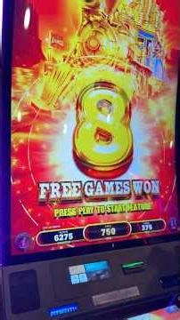 $375 A Spin and TRAIN Bonus Went WILD! #casino #gambling #slot #jackpot