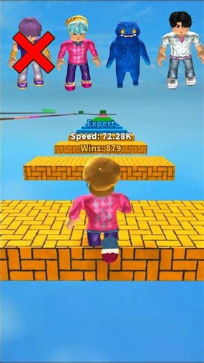 Kpop Demon Hunters run Obby Challenge #roblox