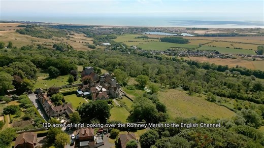 I see London I see France! 👀 Introducing Lympne Castle, the new home of Ann Kaplan Mulholland. 🏰 Stream #QueenOfTheCastle on CTV.ca and Crave! | CTV
