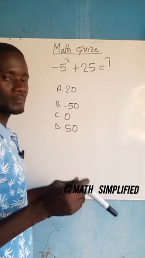 5.8K views · 48 reactions | Square of negative numbers #fblifestyle | Math Simplified | Facebook