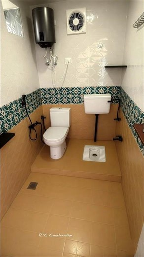 Bathroom Tile Design 🔥Tile New Design✅ Toilet Tile Design #shorts #tiles #tiledesign #bathroomdesign
