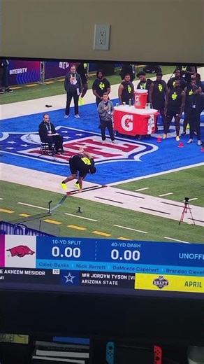 scouting combine Cameron Ball 5.11 seconds