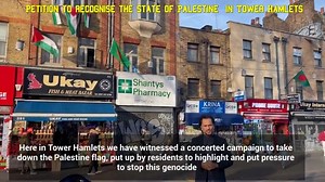 12 reactions | Local Petition Seeks Recognition of Palestine in Tower...