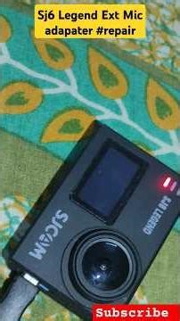 Sj6 legend Ext Mic repair#sj6legend #goprohero9