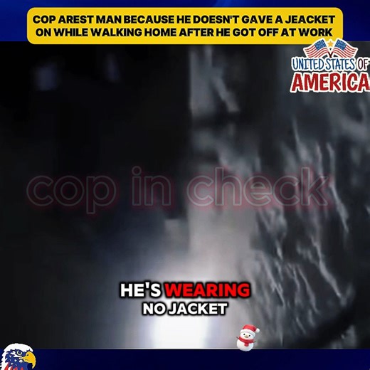 COP AREST MAN BECAUSE HE DOESN T GAVE A JEACKET | ootdnow.id