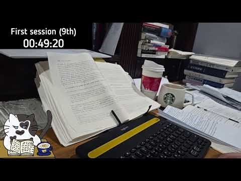 **Evening Study LIVE: Complete Today’s 10-Hour Goal | 30-Day Challenge**