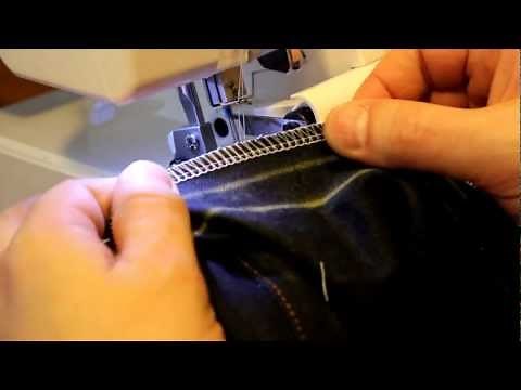 Hose kürzen: Schneiden und vernähen Teil 04/08