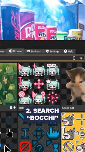 How to change your mouse cursor (Bocchi the Rock!)