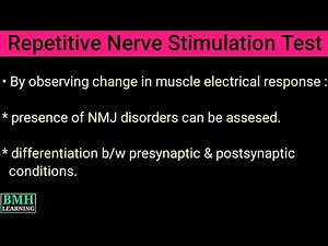 Repititive Nerve Stimulation Test | RNS Test | Nerve Stimulators | Decrement Test | NMJ Test |