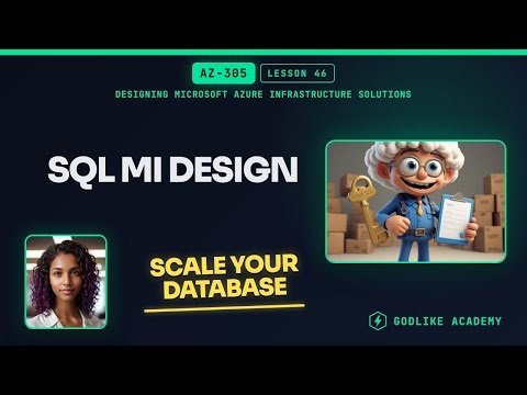 AZ-305 · Lesson 46: Optimize SQL Managed Instance Design Patterns