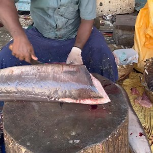 55 kg monster size biggest pig kola fish cutskasimedu kumar fish cutskf fish cuts Part 2 | KF FISH CUTS | Facebook