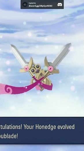 Evolving Doublade - #pokemonlegendsza