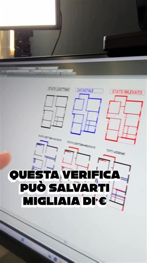Carlo Pagliai on Instagram: "Prima di comprare o ristrutturare un immobile, c’è una verifica che non puoi saltare e che ti salverà parecchi soldi. ✅ In questo video ti mostro un esempio speditivo e iper semplificato su come si svolge davvero una verifica di regolarità e conformità urbanistica, analizzando planimetrie, progetti depositati e stato di fatto rilevato direttamente al computer, compreso la planimetria catastale da cui emerge pure la mancanza di conformità catastale. ✔️ Soluzione: l’is