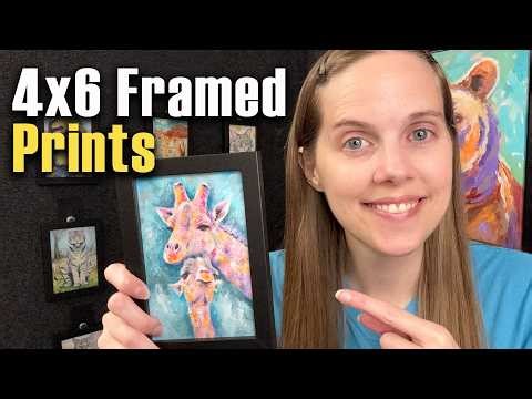 How to Make and Display 4x6 Framed Prints at Art Fairs (I’m Trying This Next Show)