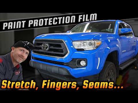 Truck Bumper PPF Is HARD - Toyota Tacoma Front Bumper PPF Install 2016-2023